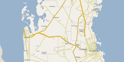 Карта На Катар